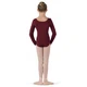 Bloch Petit, dres s dlhým rukávom - Burgundy Bloch