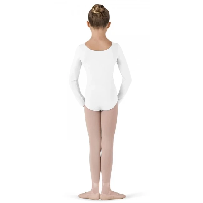 Bloch Petit, dievčenský dres s dlhým rukávom - Biela Bloch Petit, dievčenský dres s dlhým rukávom - Biela