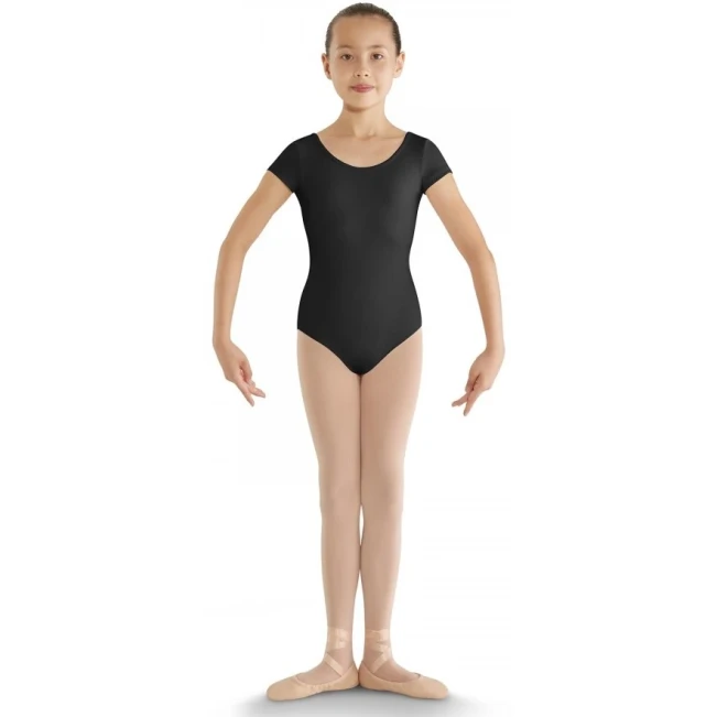 Bloch CL8832 strap back cap sleeve leotard, detský baletný dres Bloch CL8832 strap back cap sleeve leotard, detský baletný dres