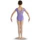 Bloch strap back cap sleeve leotard, detský dres - Levanduľová Bloch