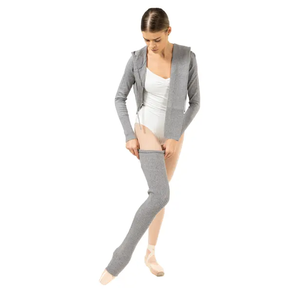 Bloch Cropped Knit Full Zip Hoodie, dámska mikina s kapucňou Bloch Cropped Knit Full Zip Hoodie, dámska mikina s kapucňou