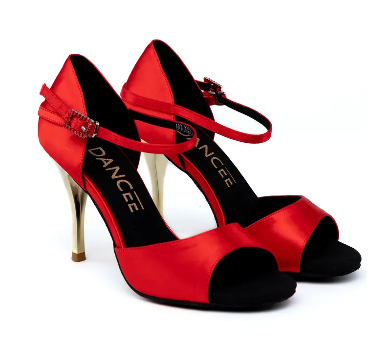 Dancee Tereza, dámske topánky na Tango - Červená - red