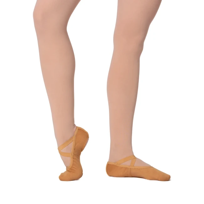 Dancee Pro stretch, dámske elastické baletné cvičky - Telová - tan Dancee Pro stretch, dámske elastické baletné cvičky - Telová - tan