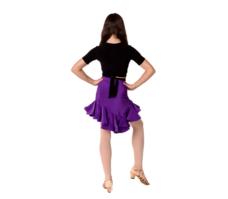 Tinka, tréningová sukňa pre dievčatá - Fialová