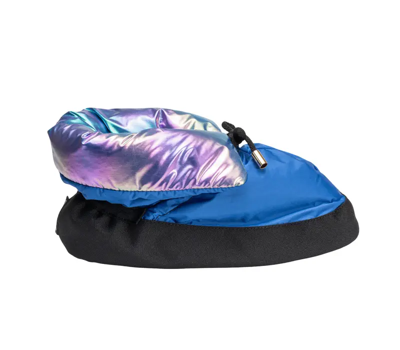 Capezio  Ballroom Warmup booties, obuv na zahriatie - Metalic dúha