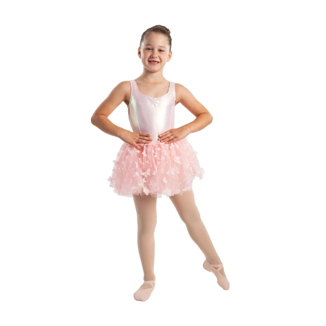 Capezio Monarch dress, dievčenský baletný dres so sukničkou Capezio Monarch dress, dievčenský baletný dres so sukničkou