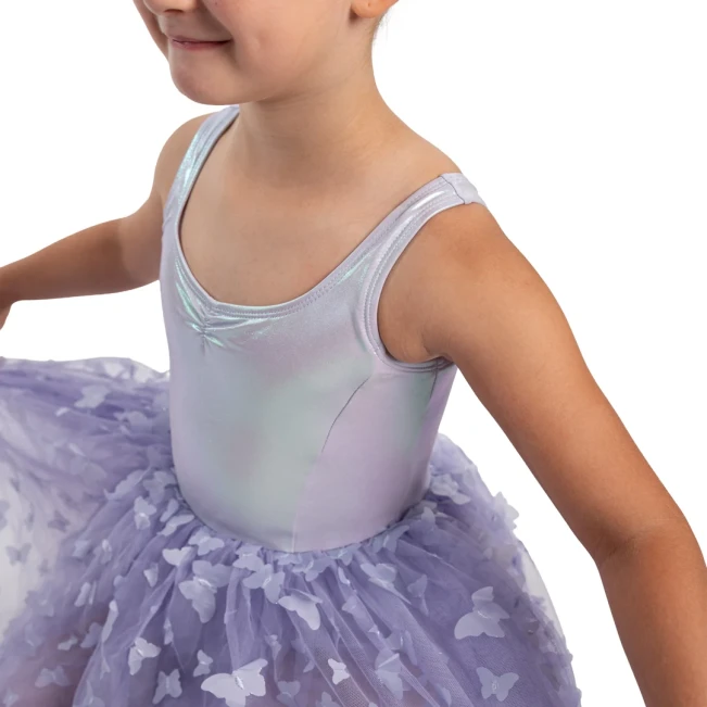 Capezio Monarch dress, dievčenský baletný dres so sukničkou Capezio Monarch dress, dievčenský baletný dres so sukničkou