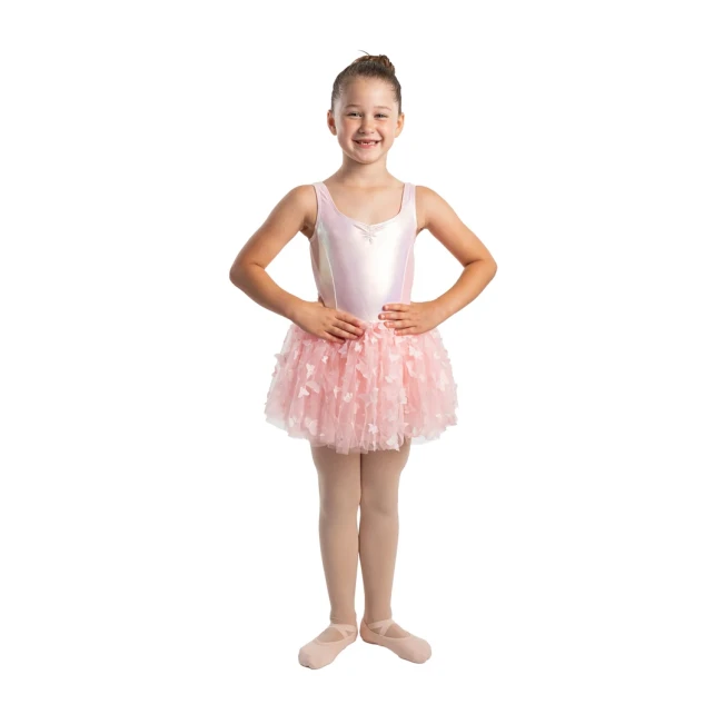 Capezio Monarch dress, dievčenský baletný dres so sukničkou Capezio Monarch dress, dievčenský baletný dres so sukničkou