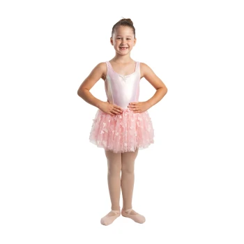 Capezio Monarch dress, dievčenský baletný dres so sukničkou