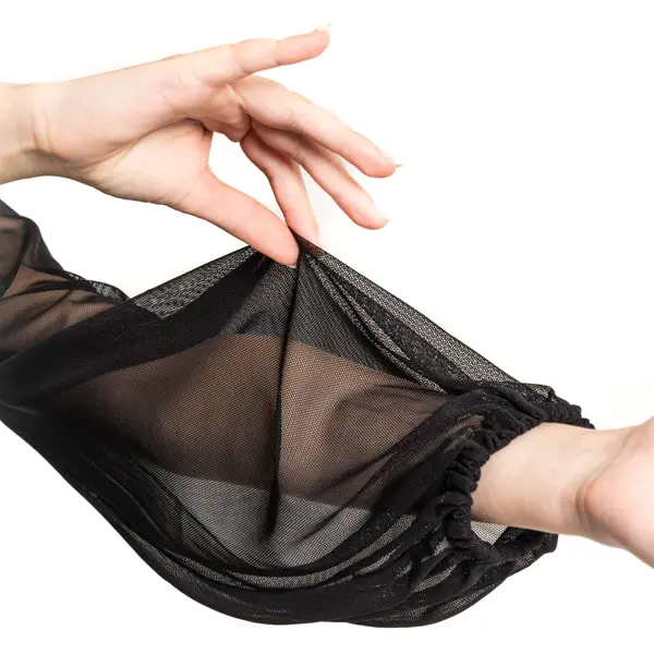 FSD Kamila mesh, dievčenské body so sieťovanými rukávmi