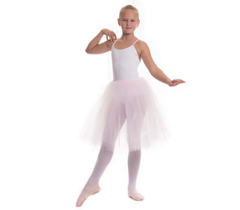 Dansez Vous Lora, baletný dres - Biela