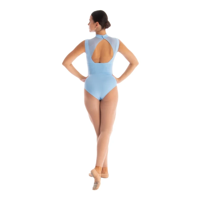 Dansez Vous Olga, dámsky baletný dres - Denim Blue