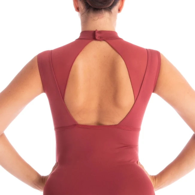 Dansez Vous Olga, dámsky baletný dres Dansez Vous Olga, dámsky baletný dres - Bordová - burgundy