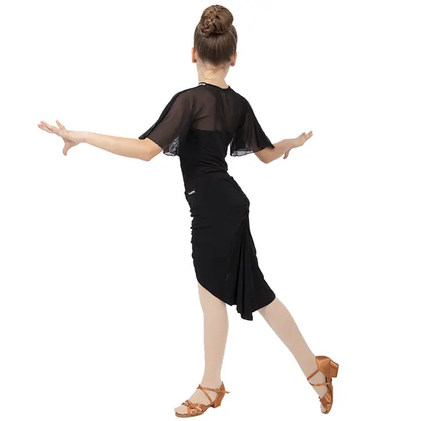 DanceMe BL601, top s krátkym rukávom pre dievčatá