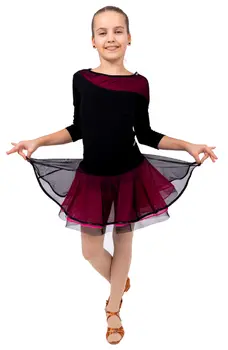 Tréningová sukňa s lemom pre dievčatá