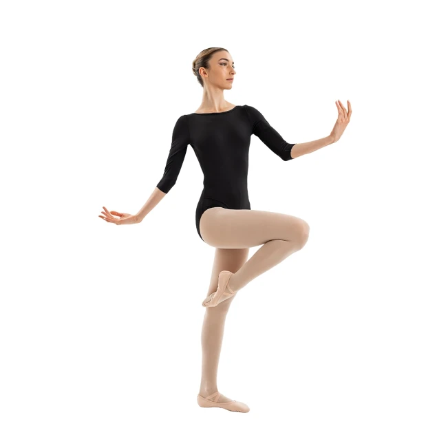 Capezio Essential boatneck, dres pre dámy s 3/4 rukávom Capezio Essential boatneck, dres pre dámy s 3/4 rukávom