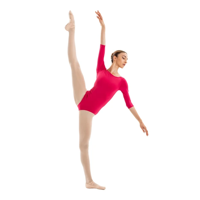 Capezio Essential boatneck, dres pre dámy s 3/4 rukávom Capezio Essential boatneck, dres pre dámy s 3/4 rukávom