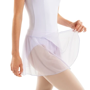 Capezio Essential Pull on Skirt, dámska sukňa s elastický pásom - Fialová - lavender