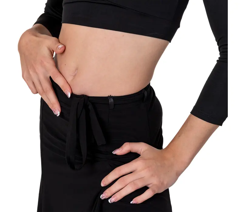 Practice skirt, tréningová sukňa pre dievčatá - Čierna