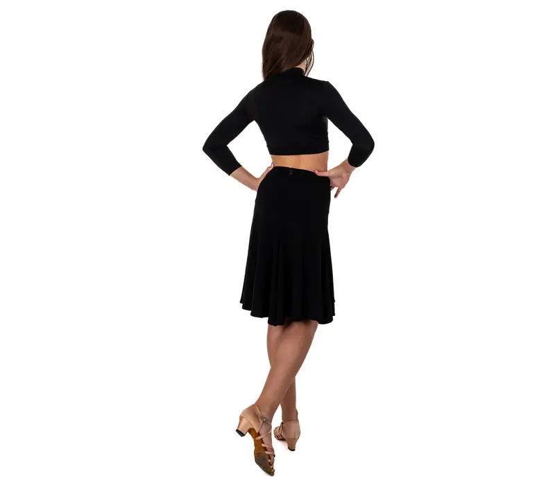 Practice skirt, tréningová sukňa pre dievčatá - Čierna
