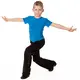Chlapčenské tričko na spoločenský tanec basic - Modrá - blue