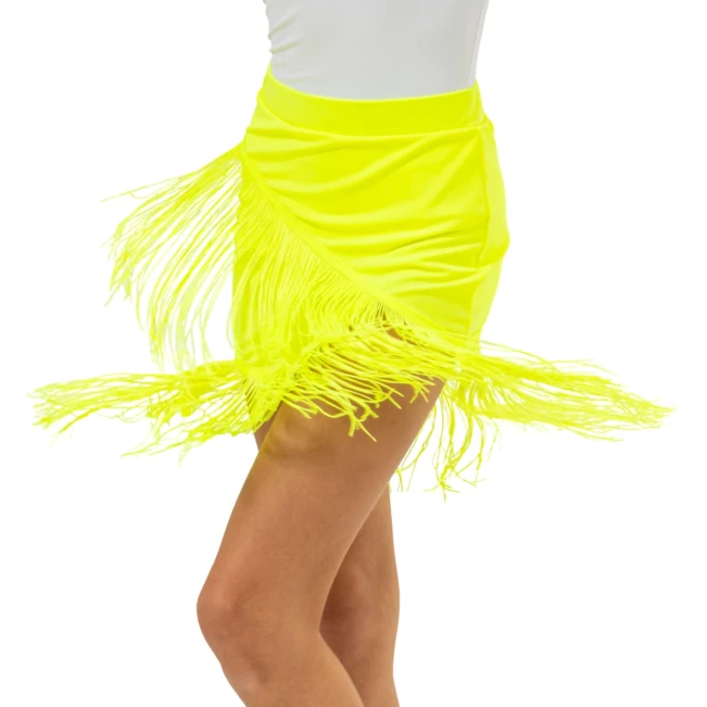 FSD Basic lycra, dievčenská strapcová sukňa na latino FSD Basic lycra, dievčenská strapcová sukňa na latino