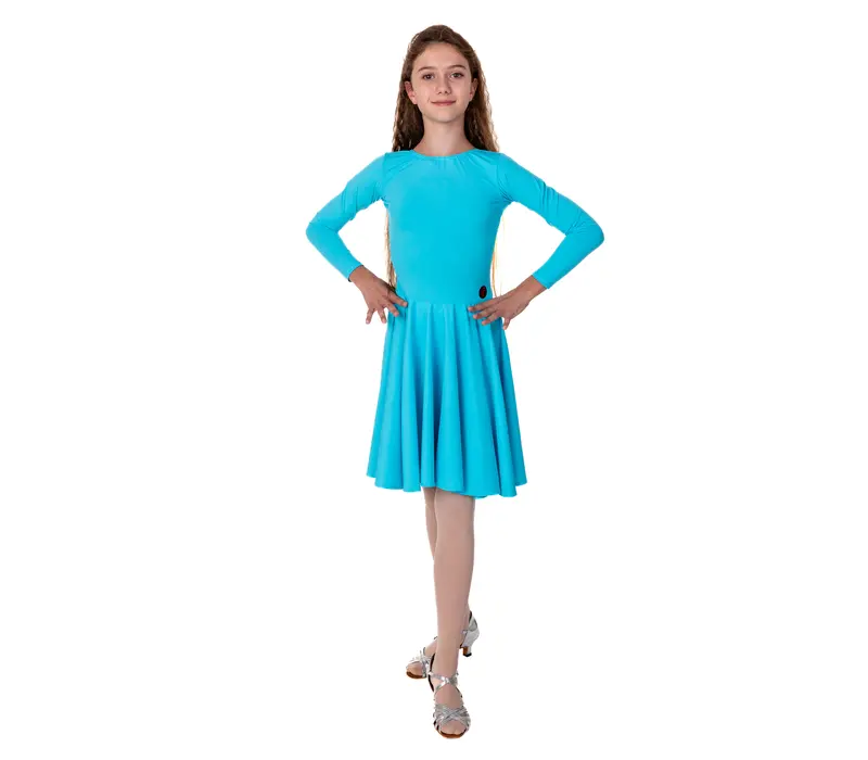 FSD Agnes, dievčenské šaty  - Modrá - light blue