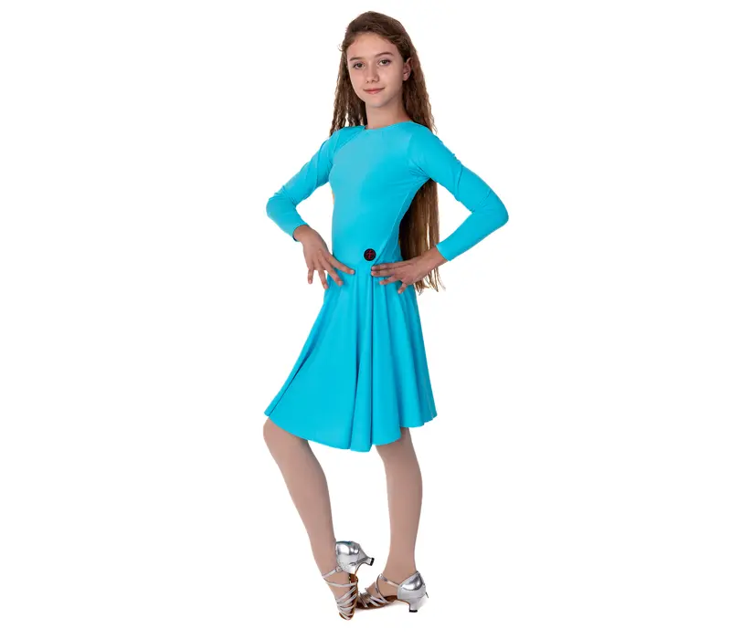 FSD Agnes, dievčenské šaty  - Modrá - light blue
