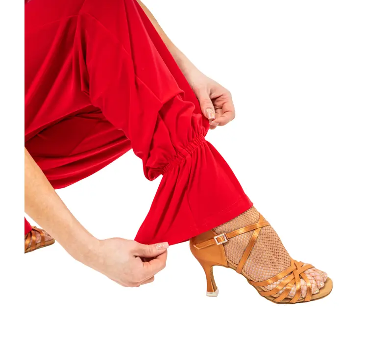 Dana, dámske nohavice na tréning - Červená - red