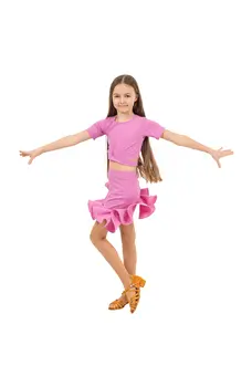 FSD Benita, top s krátkym rukávom a s viazaním pre dievčatá