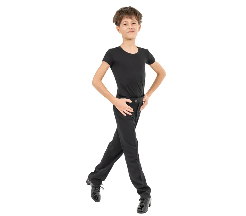 Grand Prix Aaron ballroom, tričko pre chlapcov Grand Prix Aaron ballroom, tričko pre chlapcov - Čierna