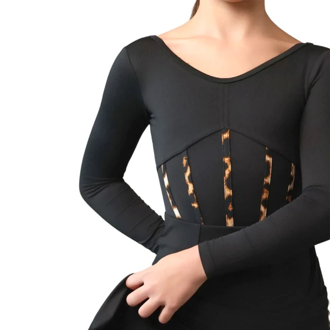 Grand Prix Daisy, dievčenské body s dlhým rukávom Grand Prix Daisy, dievčenské body s dlhým rukávom