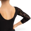 Grand Prix Danna flocked mesh, body pre dievčatá so sieťovanými rukávmi Grand Prix Danna flocked mesh, body pre dievčatá so sieťovanými rukávmi