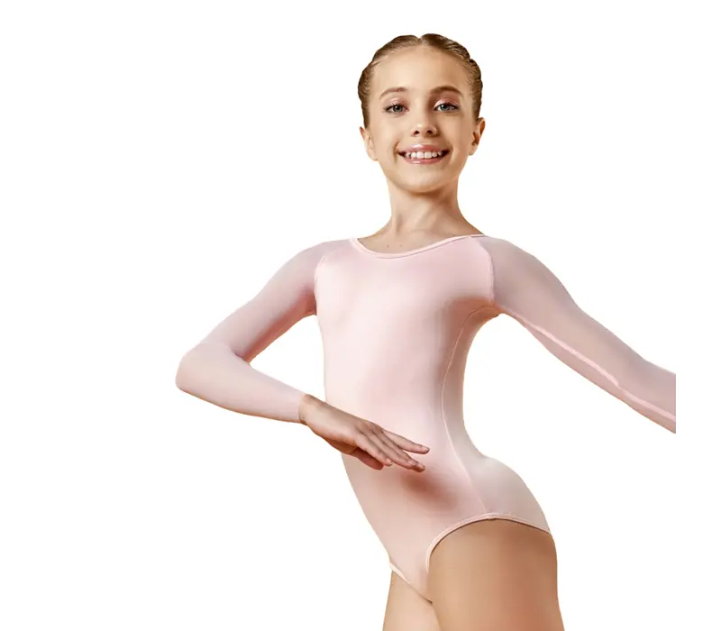 Debut Danna, dievčenský dres s dlhým rukávom - Biela