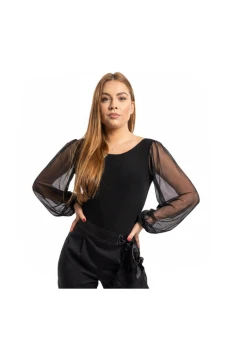FSD Kamila mesh, dámske body so sieťovanými rukávmi