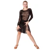 Karla line, dámske body na latinu s dlhým rukávom - Čierna Karla line, dámske body na latinu s dlhým rukávom - Čierna
