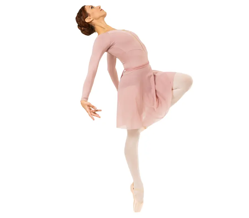 Le Secret Danica, dámsky dres s dlhým rukávom - Korálovo mandľová GP