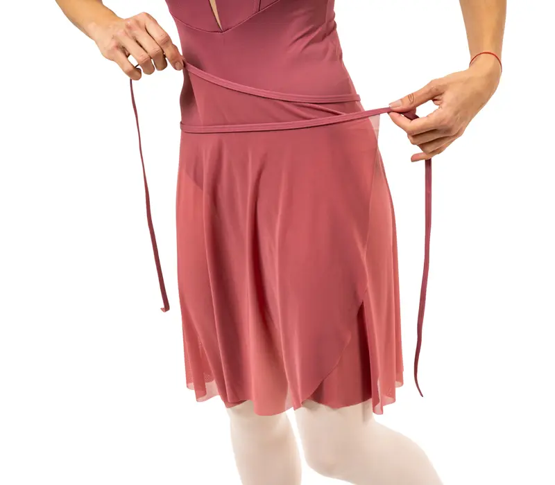 Symphony Oliveria, sukňa na zaväzovanie ku kolenám Symphony Oliveria, sukňa na zaväzovanie ku kolenám - Biela