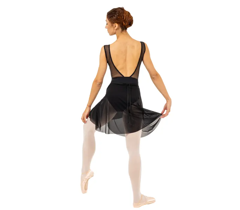 Symphony Oliveria, sukňa na zaväzovanie ku kolenám Symphony Oliveria, sukňa na zaväzovanie ku kolenám - Čierna