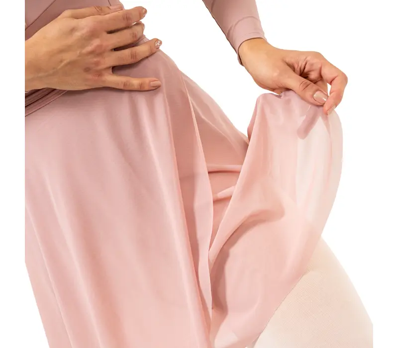 Symphony Oliveria, sukňa na zaväzovanie ku kolenám Symphony Oliveria, sukňa na zaväzovanie ku kolenám - Biela