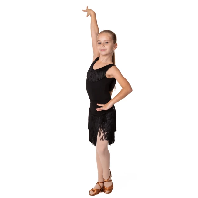 Grand Prix Pomp, dres na hrubé ramienka so strapcami pre dievčatá Grand Prix Pomp, dres na hrubé ramienka so strapcami pre dievčatá