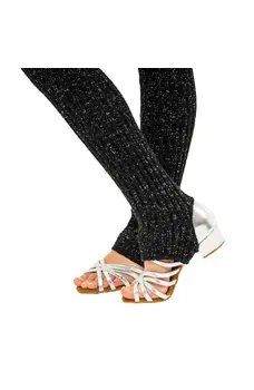 Intermezzo Prelux, pletené štucne so striebornou nitkou na latinu Intermezzo Prelux, pletené štucne so striebornou nitkou na latinu