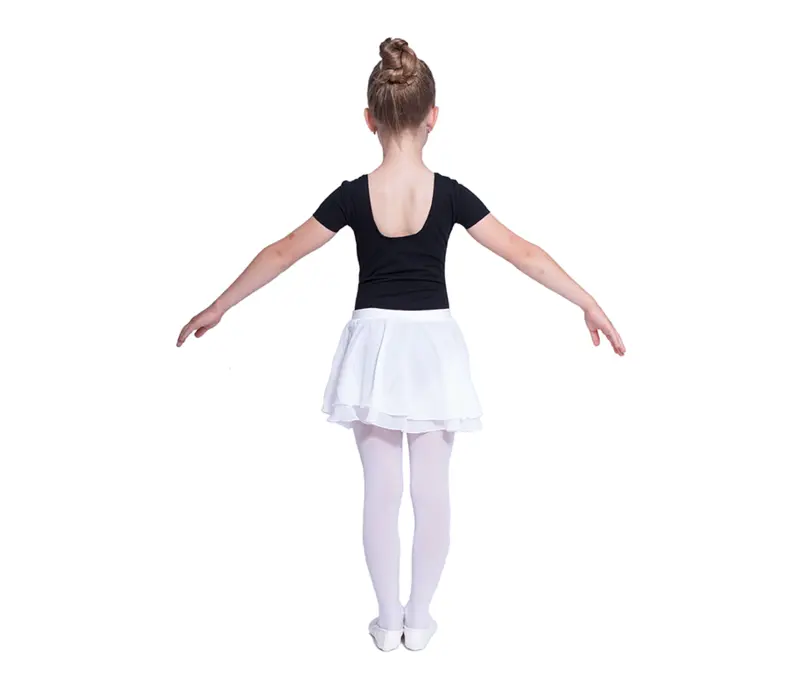 Sansha Kristie, dvojvrstvová baletná suknička - Biela
