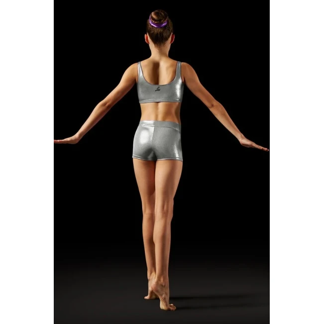 Bloch Leos Foil V-front Short, detské šortky Bloch Leos Foil V-front Short, detské šortky