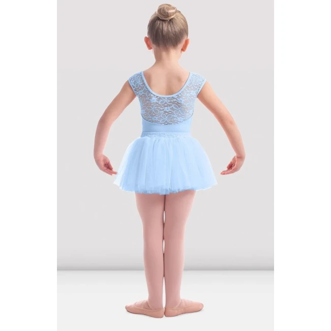 Mirella Daidy, dres pre dievčatá s čipkou Mirella Daidy, dres pre dievčatá s čipkou - Modrá - blue