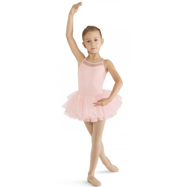 Mirella M409C Cord mesh cami tutu dress, dres s tutu sukničkou