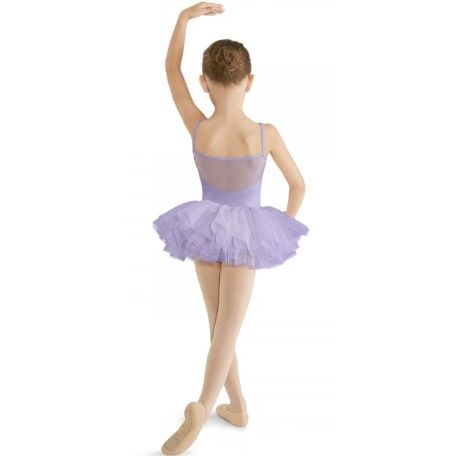 Mirella M409C Cord mesh cami tutu dress, dres s tutu sukničkou