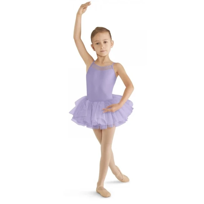 Mirella M409C Cord mesh cami tutu dress, dres s tutu sukničkou