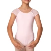 Mirella Soft mesh cap sleeve leotard, detský dres Mirella Soft mesh cap sleeve leotard, detský dres