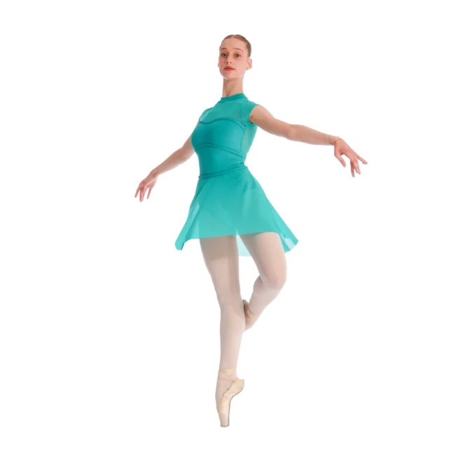 Mirella Miami, dámsky dres s krátkym rukávom - Zelená Jade Bloch Mirella Miami, dámsky dres s krátkym rukávom - Zelená Jade Bloch